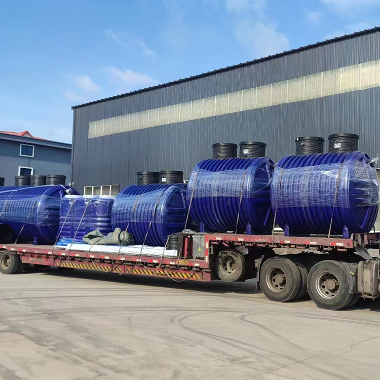 廣西南寧某水務(wù)公司定制地埋式污水凈化罐