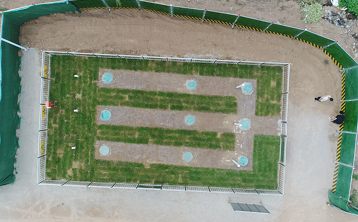 PE凈化槽安裝完成驗(yàn)收