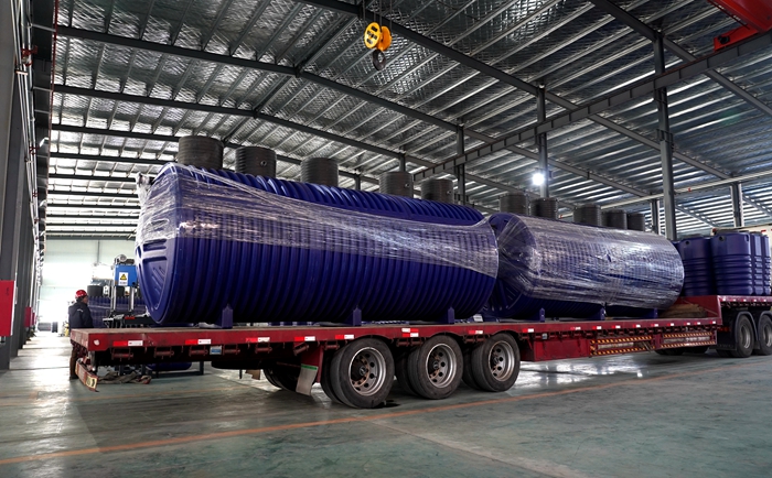 一體化污水處理設(shè)備發(fā)貨展示